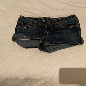 True Religion Jean shorts